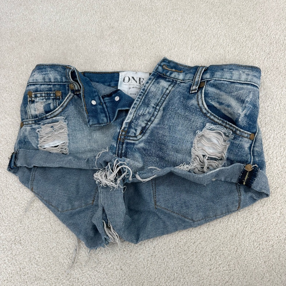 One Teaspoon Jean shorts
